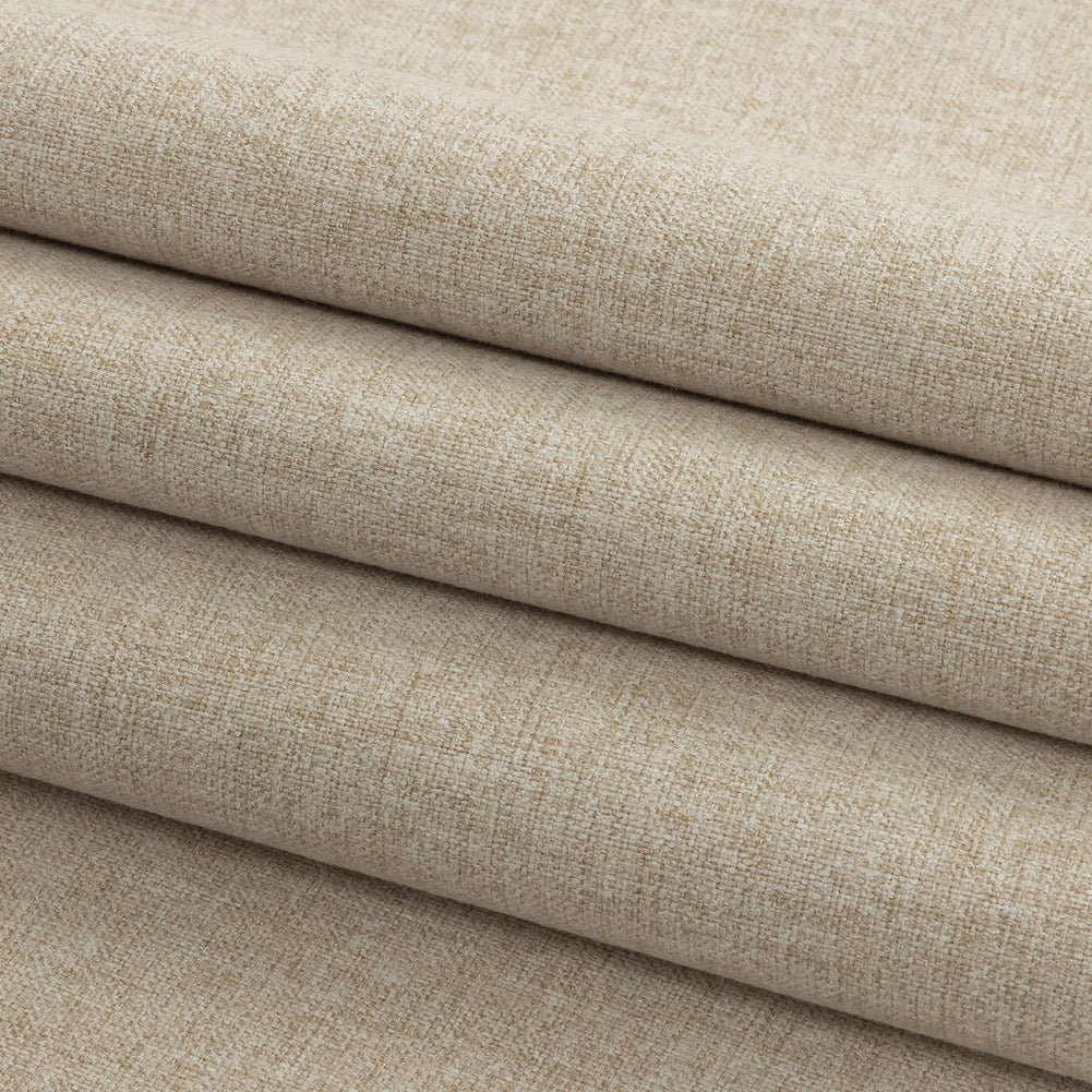 Crypton Sunday Custard Brushed Polyester Canvas Folded