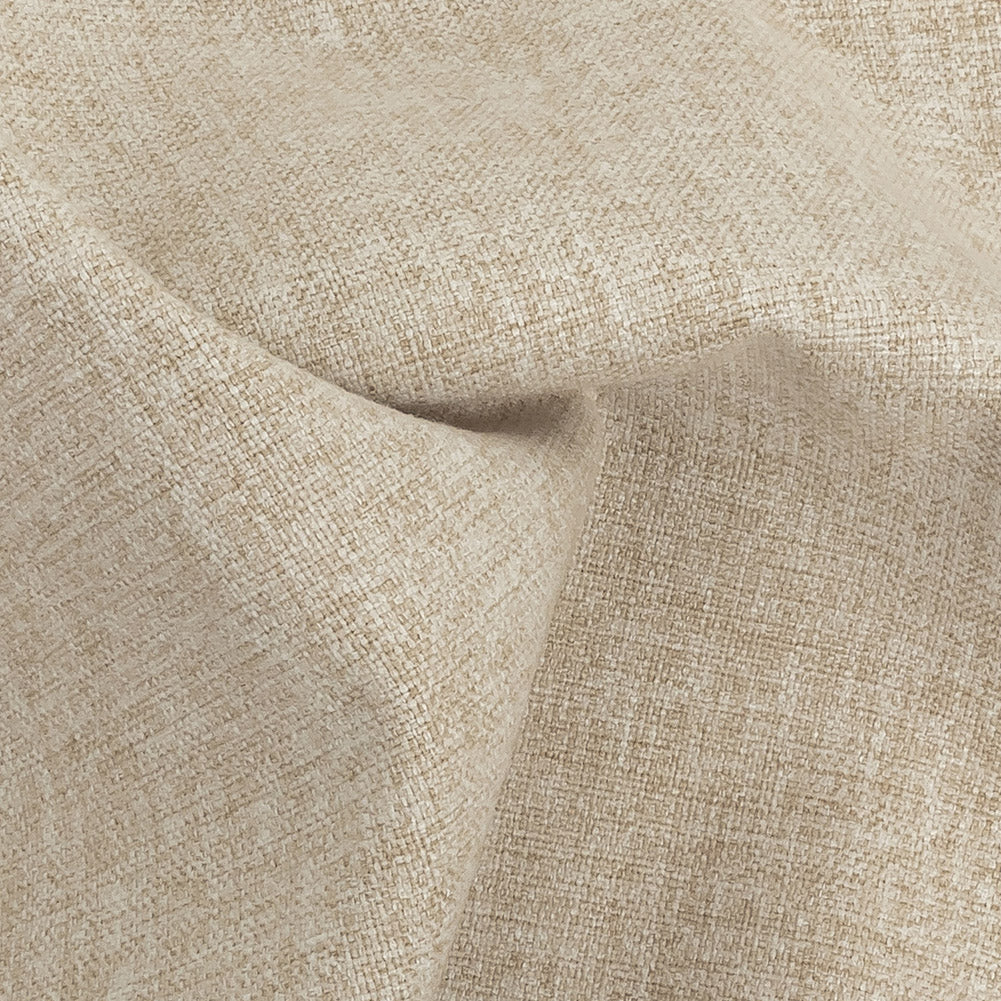 Crypton Sunday Custard Brushed Polyester Canvas Detail