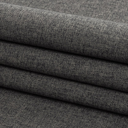 Crypton Sunday Slate Brushed Polyester Canvas - Folded