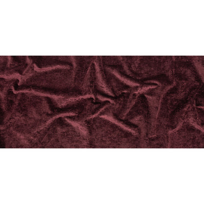 Crypton Lush Burgundy Polyester Chenille - Full