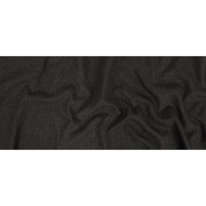 Dark Charcoal Basketwoven Polyester and Cotton Home Decor Fabric - Full