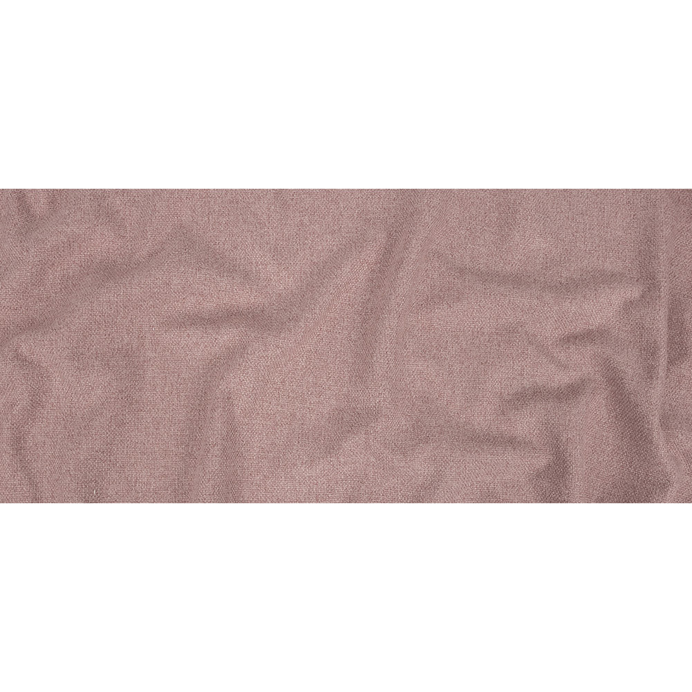 Pink Basketwoven Polyester and Cotton Home Decor Fabric - Full