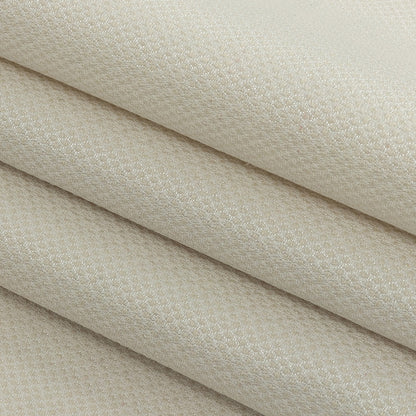Ivory Minute Diamond Blended Polyester Jacquard Folded