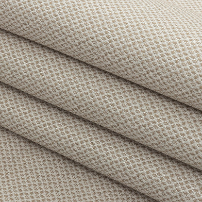 Khaki Minute Diamond Blended Polyester Jacquard - Folded