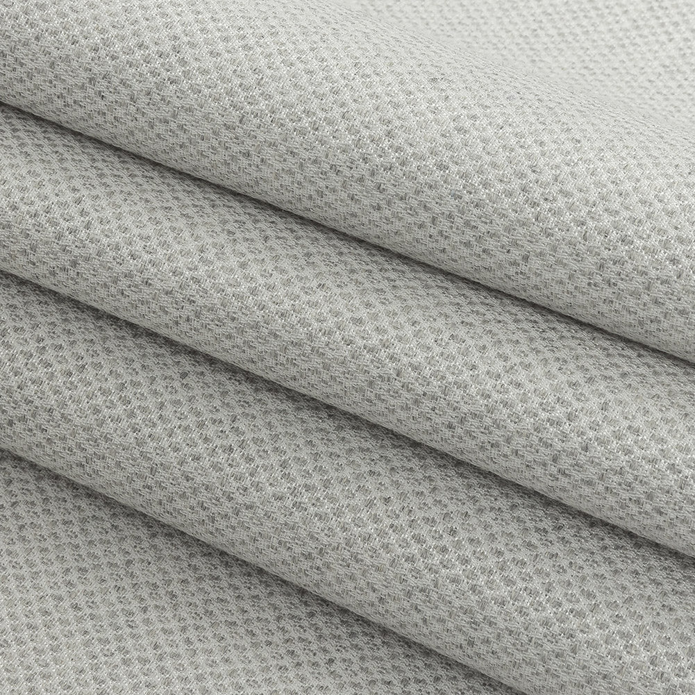 Silver Minute Diamond Blended Polyester Jacquard - Folded