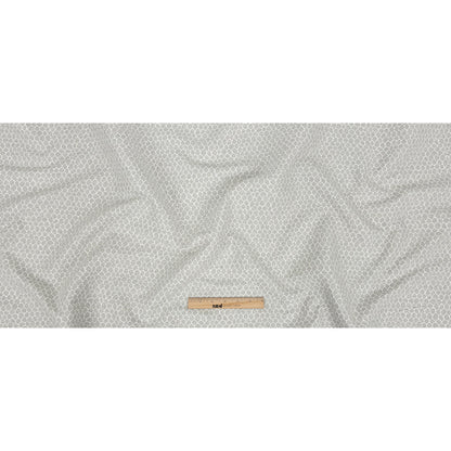 Silver Scaled Blended Polyester Jacquard Full