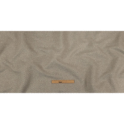 Brown and Gray Rectangles Polyester Jacquard - Full