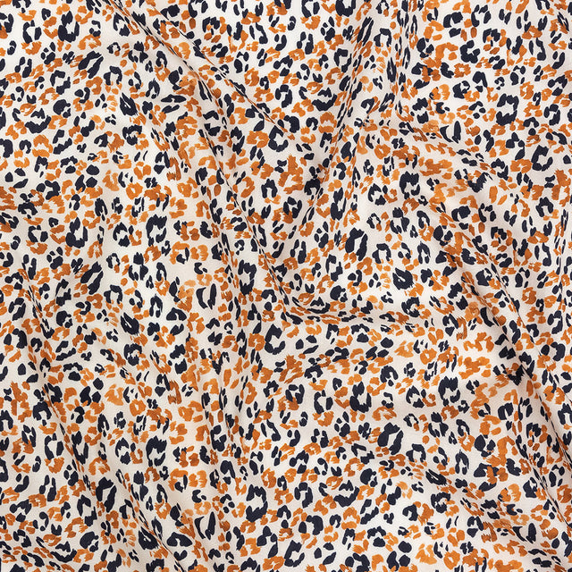 Mood Exclusive Orange Magnificent Motley Cotton Poplin
