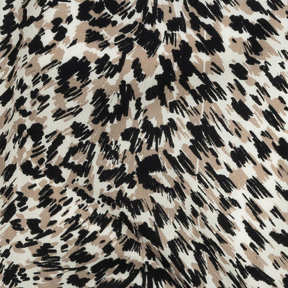 Mood Exclusive Beige Fanciful Furs Cotton Poplin - Detail