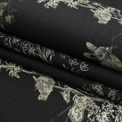 Mood Exclusive Smoke Old Growth Stretch Cotton Poplin - Folded