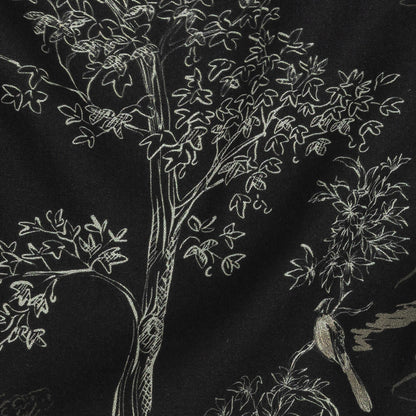 Mood Exclusive Smoke Old Growth Stretch Cotton Poplin - Detail