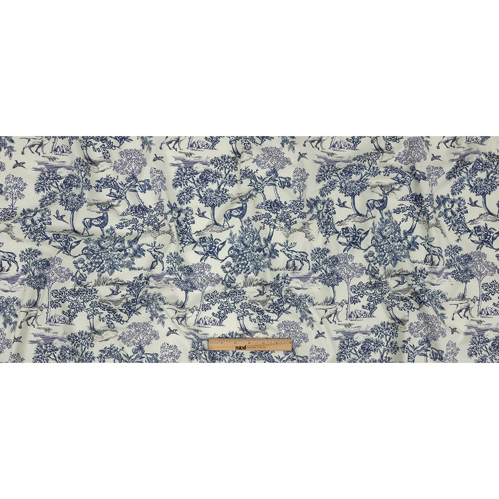 Mood Exclusive White Tender Tableau Stretch Cotton Poplin Full