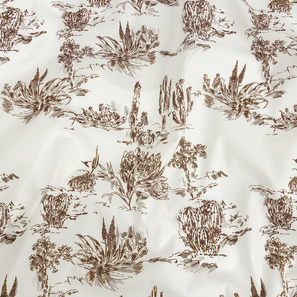 Mood Exclusive Cactus Charisma Stretch Cotton Poplin