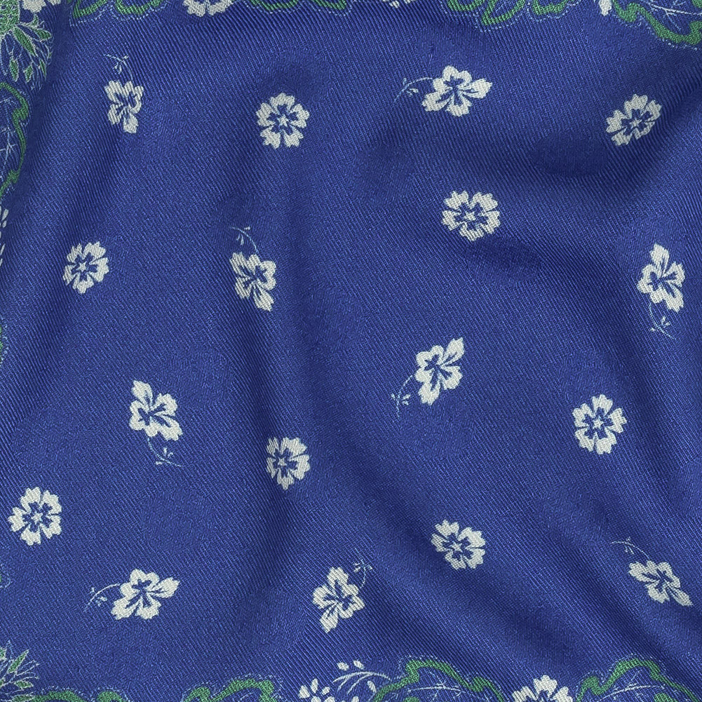 Mood Exclusive Blue Inverted Perceptions Polka Dotted Viscose Jacquard - Detail