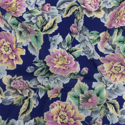 Mood Exclusive Royal Antique Rose Petals Gauzy Viscose Crepe