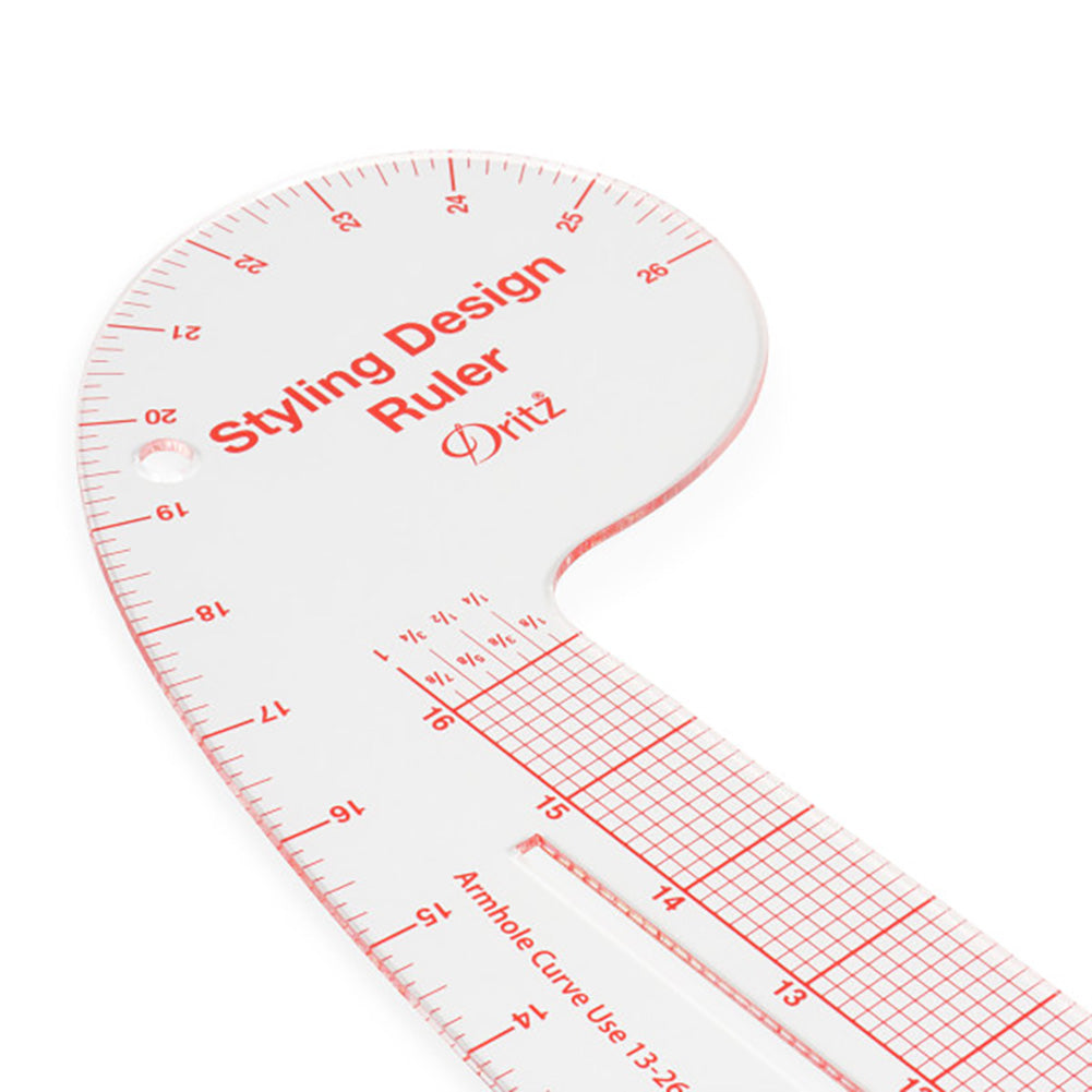 Dritz Styling Design Ruler - Detail