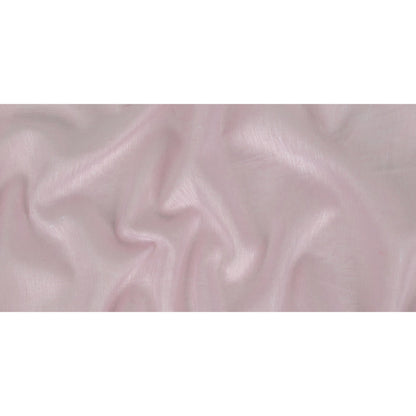 Lightweight Linen Chambray - Heathered Pink Marshmallow - Minerva Collection Folded