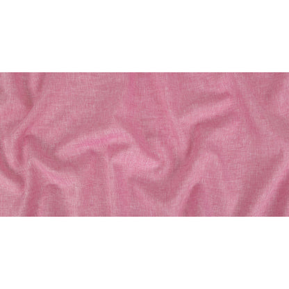 Minerva Heathered Begonia Pink Lightweight Linen Chambray - Folded