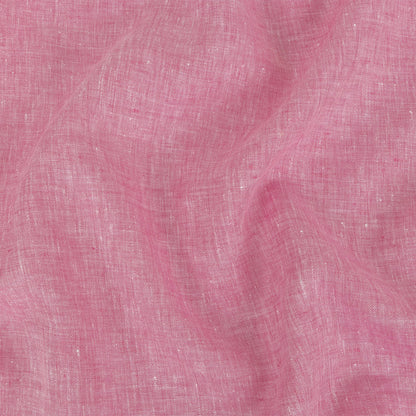 Minerva Heathered Begonia Pink Lightweight Linen Chambray