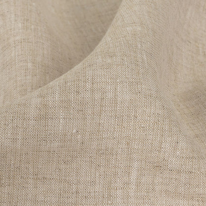Minerva Heathered Beige Lightweight Linen Chambray - Full