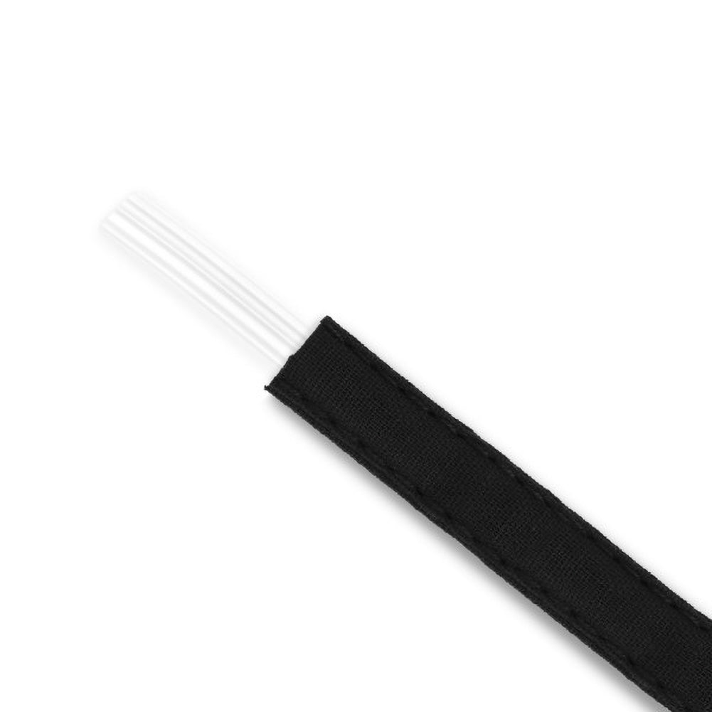 Dritz 1/4" Featherlite Boning with 1/2" Casing - Black - 12yds Detail