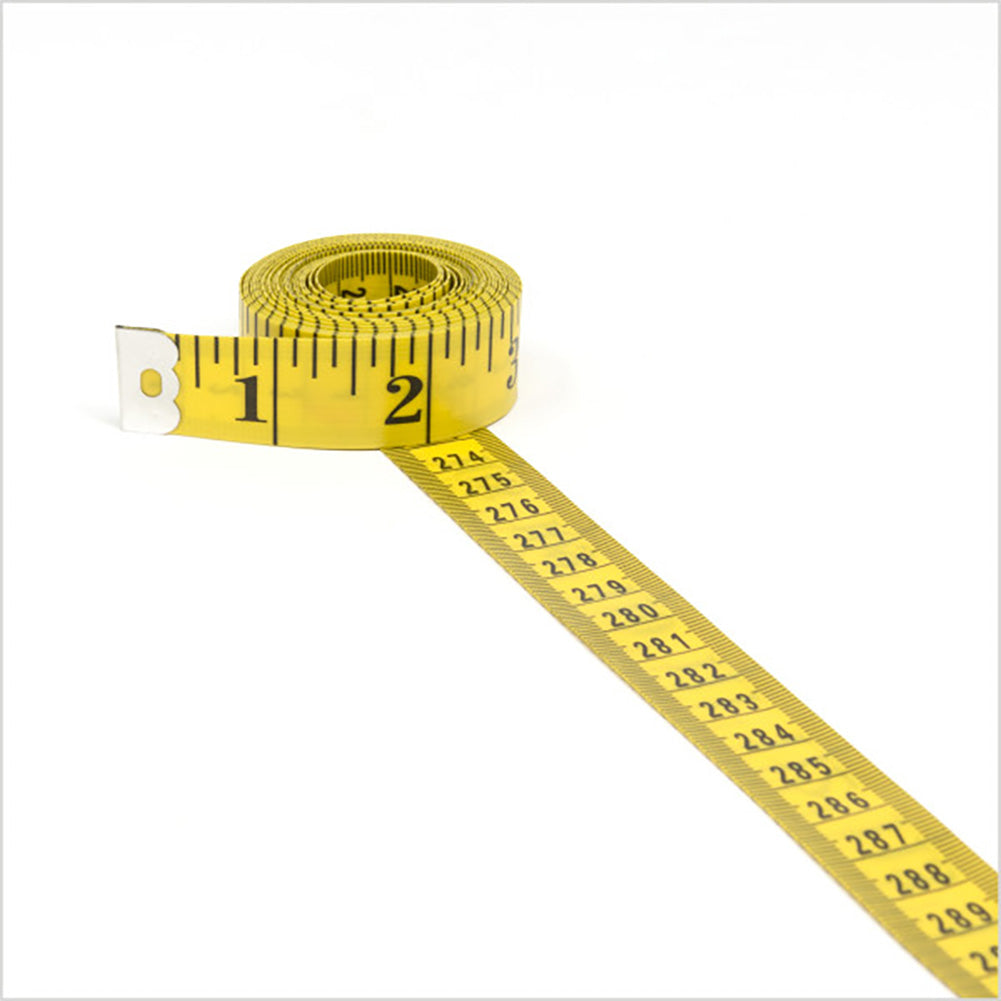 Dritz Quilter's Tape Measure - Yellow - 120" - Detail