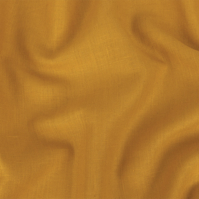 Grasmere Bright Gold Medium Weight Linen Woven