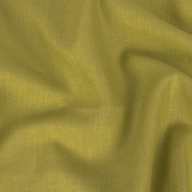 Medium Weight Linen Woven - Lime - Grasmere Collection