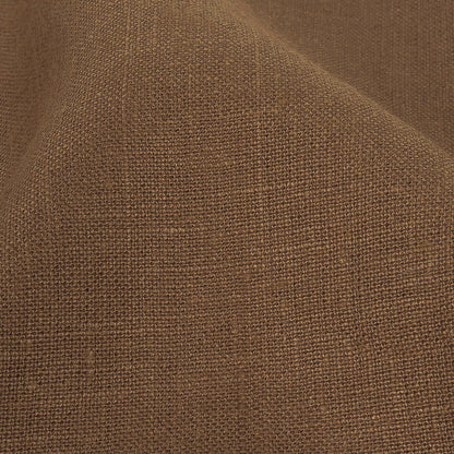 Grasmere Light Brown Medium Weight Linen Woven - Full