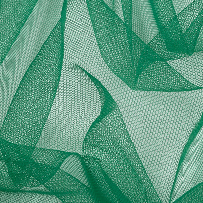 Emerald Leonardo Soft Nylon Tulle - Folded