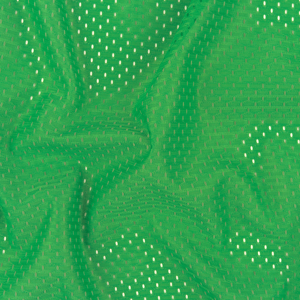 Heracles Kelly Green Polyester Athletic Mesh