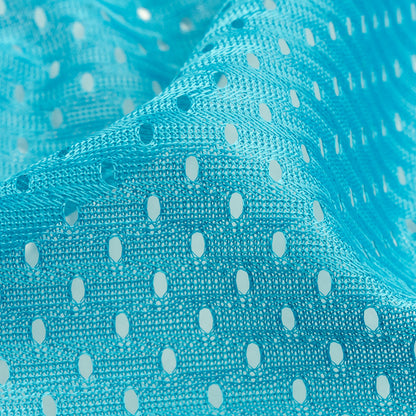 Heracles Turquoise Polyester Athletic Mesh - Full