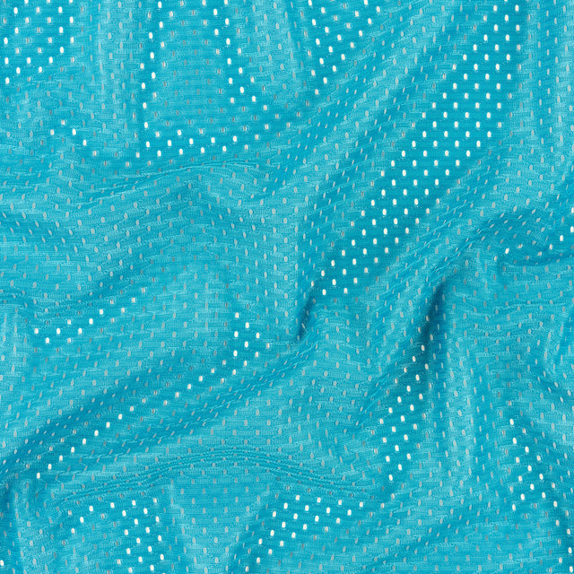 Heracles Turquoise Polyester Athletic Mesh
