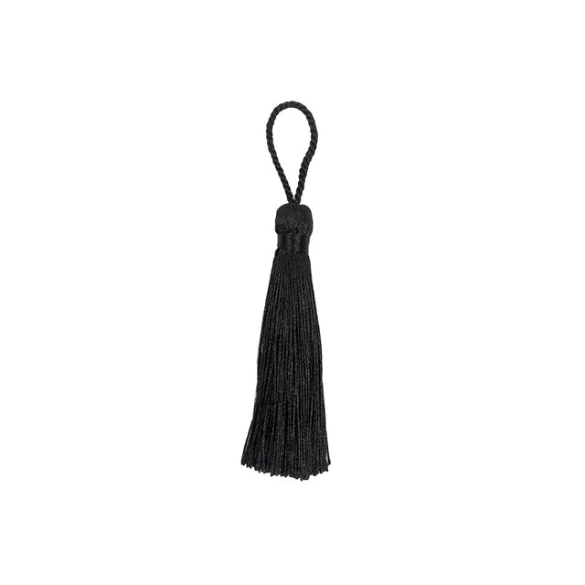 3.5&amp;quot; Black Basic Tassel
