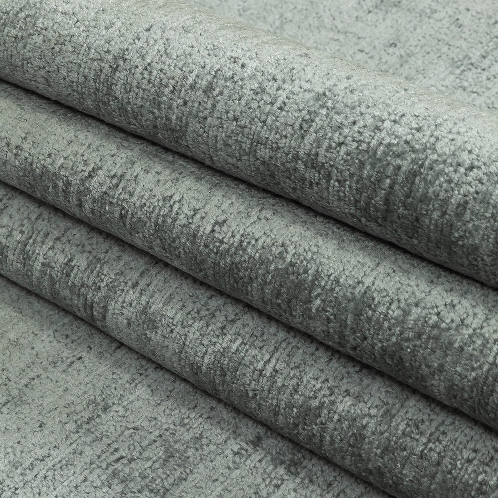 Moonstone Acrylic and Polyester Upholstery Chenille Folded