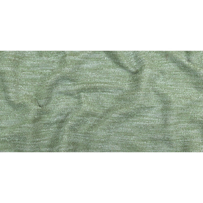 Seaglass Striated Acrylic and Cotton Boucle with Tan Woven Backing Full