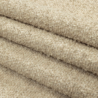 Mineral Tactile Blended Wool Boucle Folded