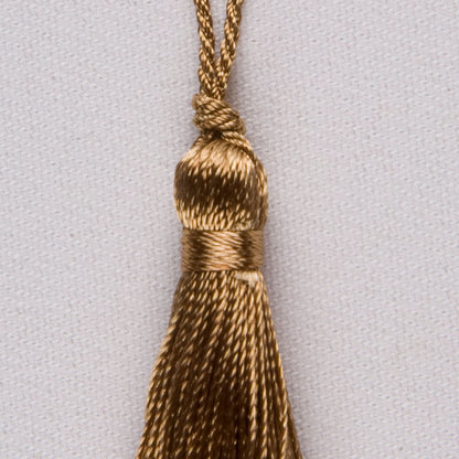 2" Brown Basic Tassel Detail
