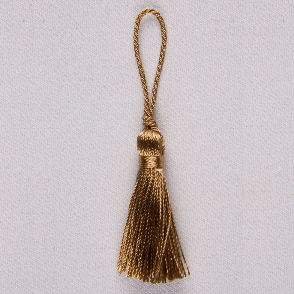 2" Brown Basic Tassel