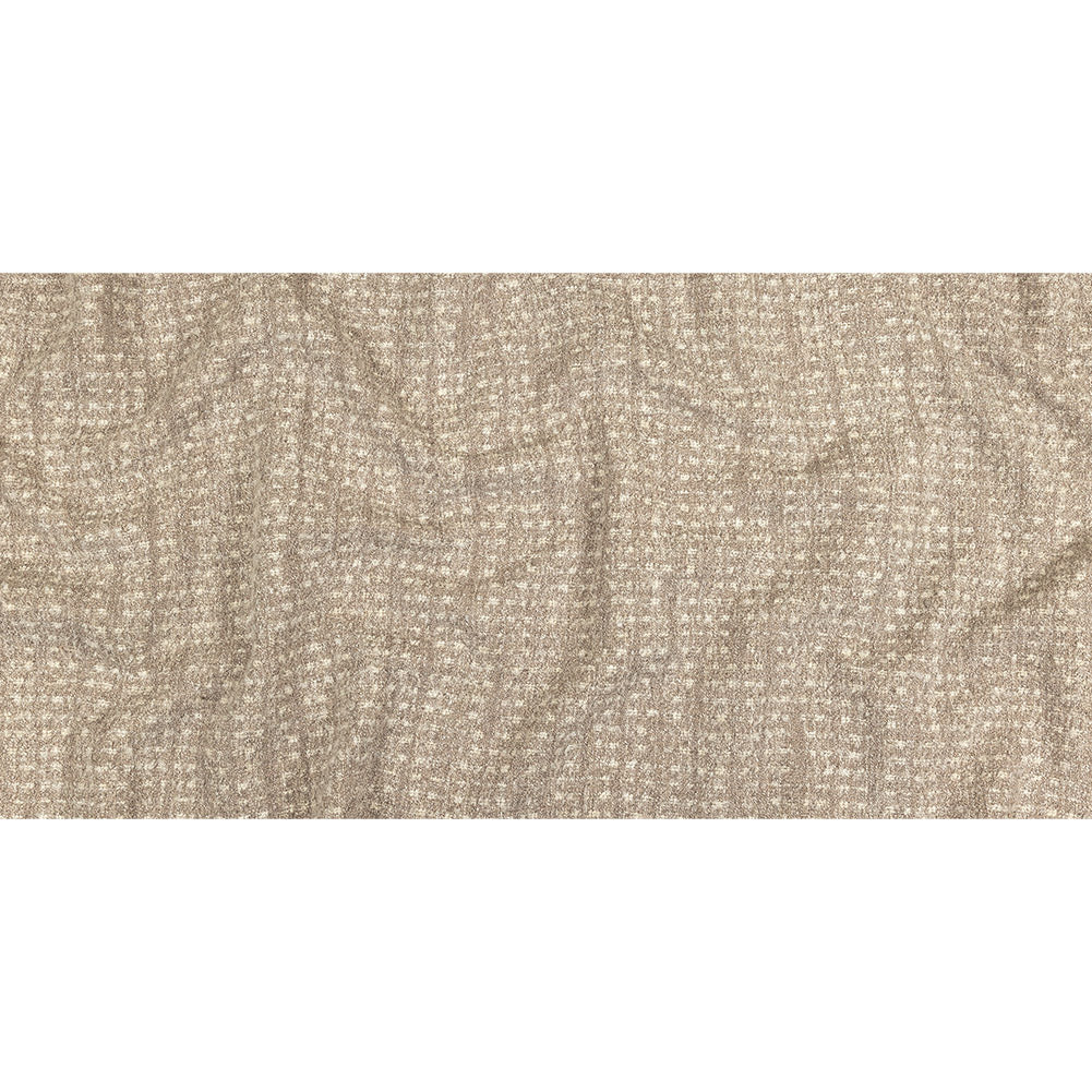 Almond Milk Spotted Viscose Boucle Full