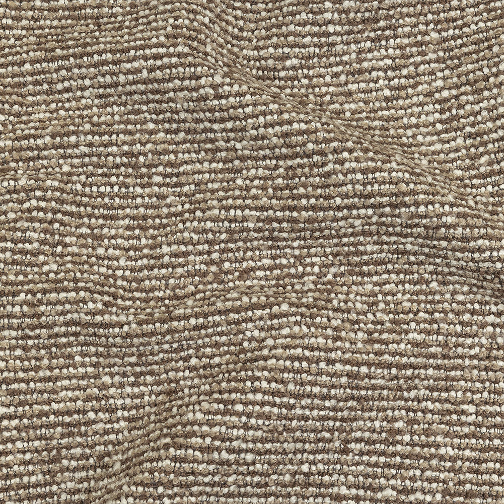 Stone Striped Acrylic Upholstery Boucle