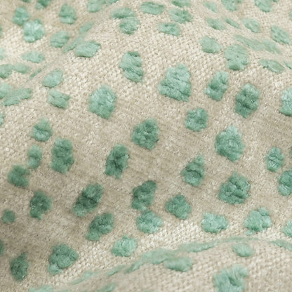 Splash Raised Spots Acrylic Chenille Woven Detail