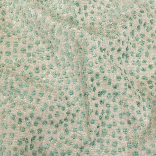 Splash Raised Spots Acrylic Chenille Woven