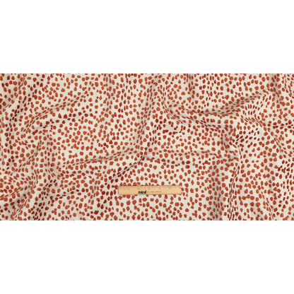 Cinnabar Raised Spots Acrylic Chenille Woven - Full