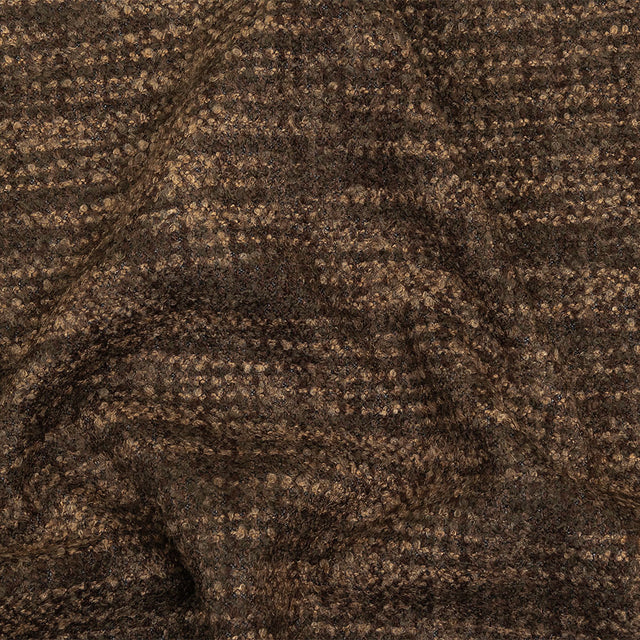 Walnut Tweedy Upholstery Boucle