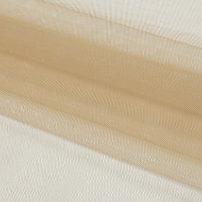 Beige Leonardo Soft Nylon Tulle - Full