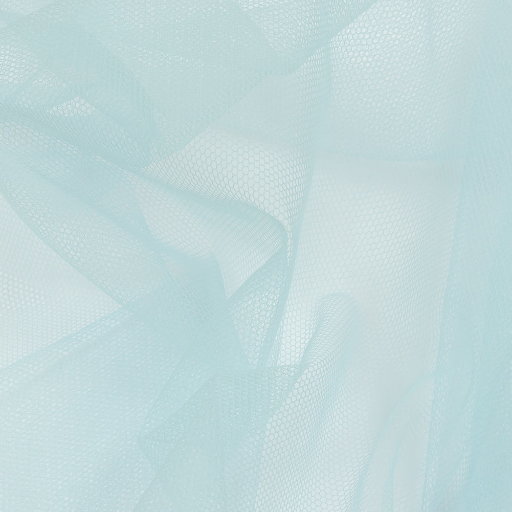 Soft Nylon Tulle - Light Blue - Leonardo Collection Folded