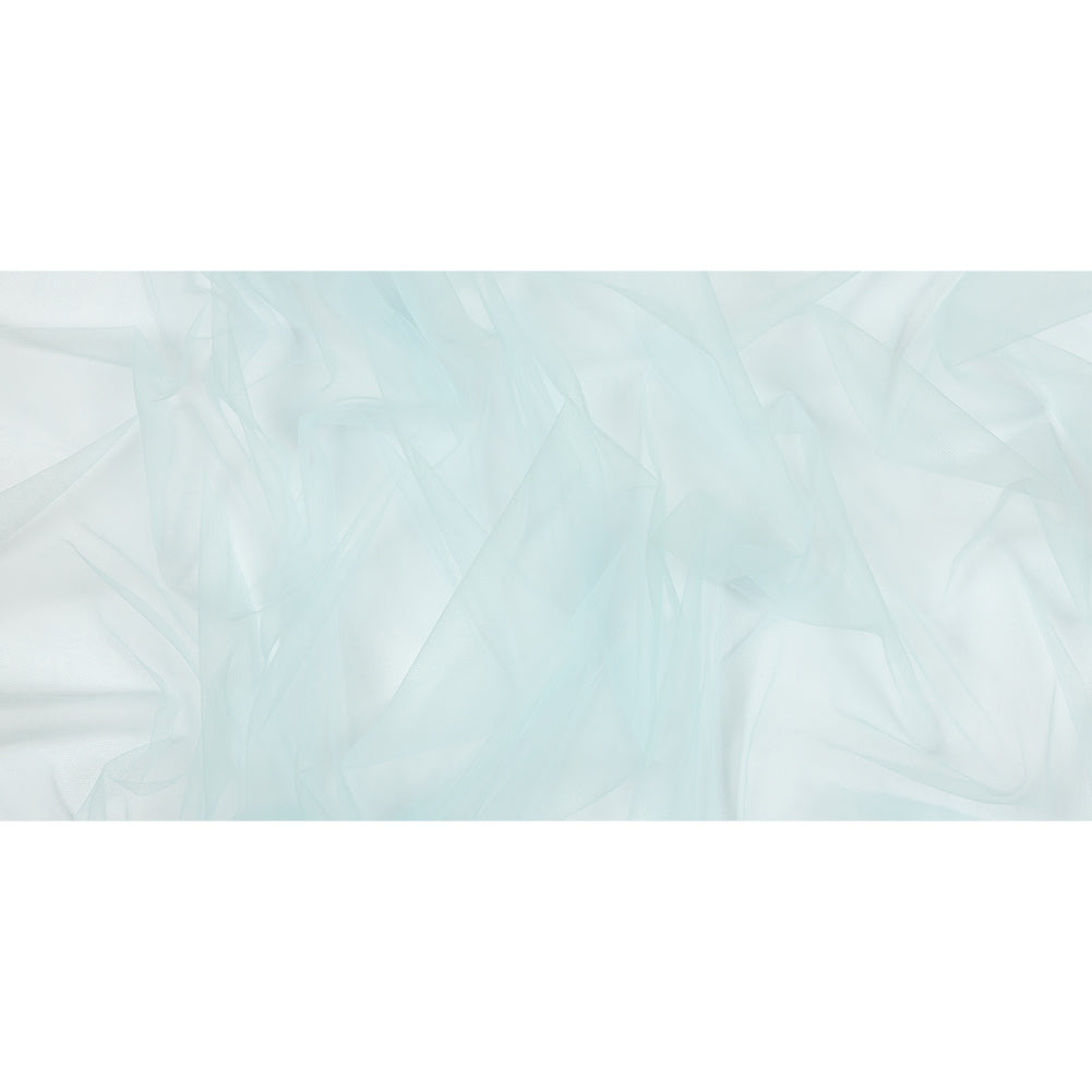 Baby Blue Leonardo Soft Nylon Tulle - Drape
