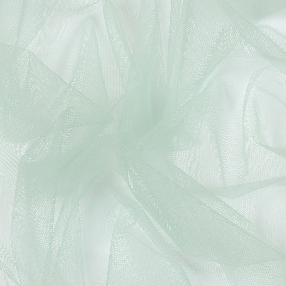 Dusty Aqua Leonardo Soft Nylon Tulle