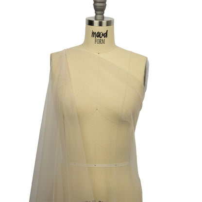Leonardo Dark Ivory Soft Nylon Tulle - Detail